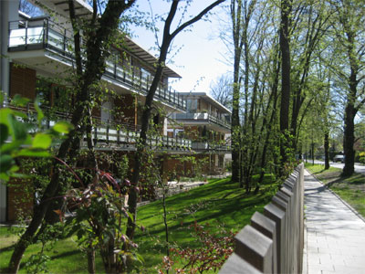 Bild Wohnanlage in München, Referenz Projekt für Kurt Holley, Dipl. Ing. Architekt, Landschaftsarchitekt und Stadtplaner, BA